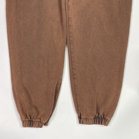 ASOS Acid Brown Wash Oversized Jogger Pants Size 0 - Picture 7 of 14
